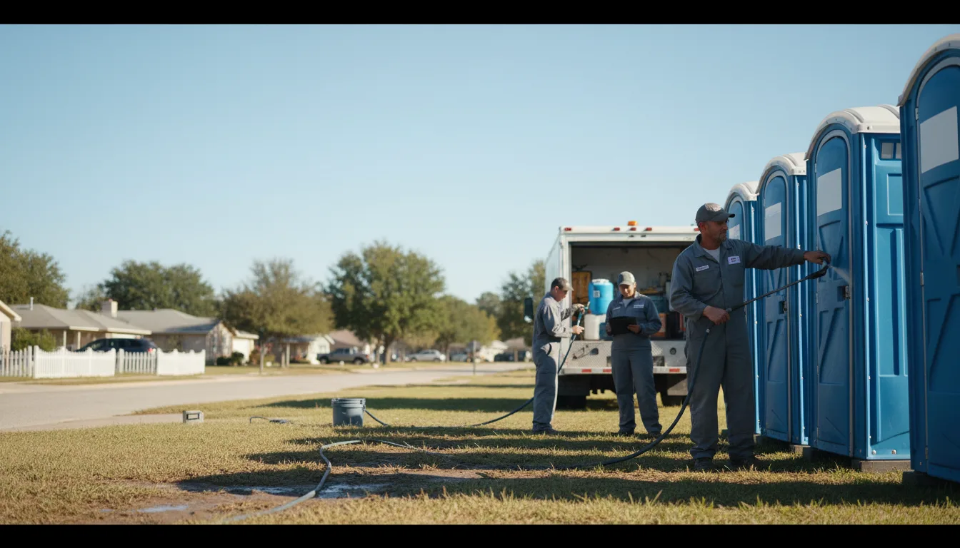 Long-Term Portable Toilet Rental in Waukee, IA near me